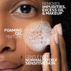La Roche-Posay Toleriane Purifying Foaming Facial Cleanser - Oil-Free & Non-Drying for Sensitive Skin