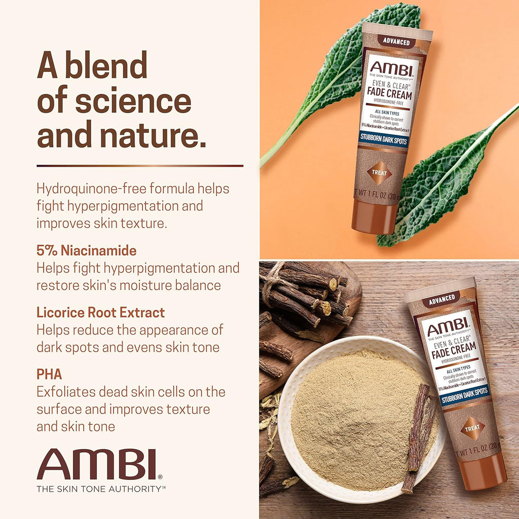 Hydroquinone-Free Dark Spot Corrector by Ambi Even & Clear - Fade Stubborn Spots in 2-3 Weeks